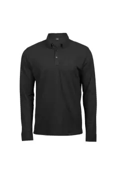 Long Sleeve Fashion Stretch Polo