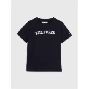 Tommy Hilfiger Monotype Tee S/S - Blue