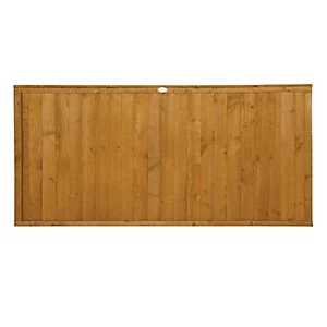 Forest Garden Dip Treated Closeboard Fence Panel - 6 x 3ft Pack of 4