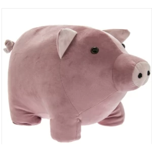 Velveteen Piggy Doorstop By Lesser & Pavey