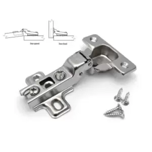 GTV Standard Kitchen Cupboard Wardrobe Standard Door Hinges Half Overlay - witho