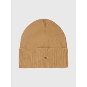 Tommy Hilfiger Essential Flag Beanie - Brown