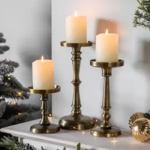 Crossland Grove Pensford Candlestick Gold Small