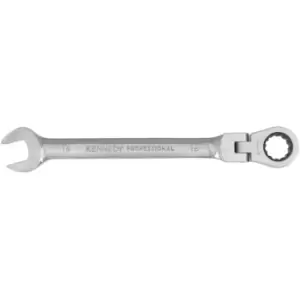 Metric Combination Ratchet Spanner, Flexible Head, 16mm