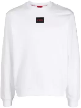 HUGO Diragol Sweatshirt Open White