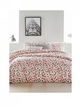 DKNY Wild Geo Duvet Cover - Blush