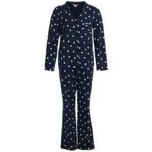 Barbour Womens Dotty PJ Set Navy Medium