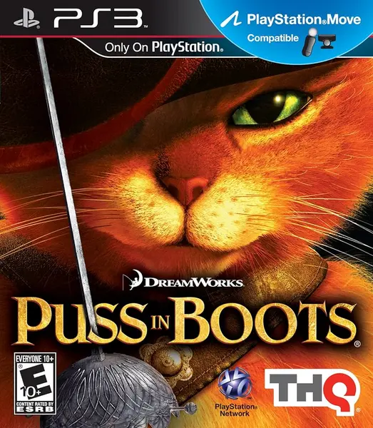 Puss in Boots Dream Works PS3 Game