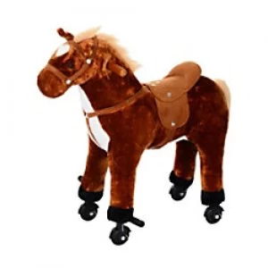 HOMCOM Rocking Horse 330-016BN Brown