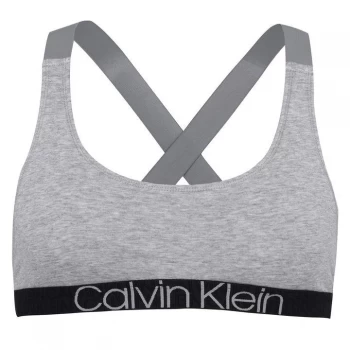 Calvin Klein Unlined Bralette - Grey Heather