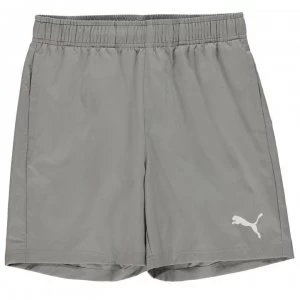 Puma Essential Logo Shorts Junior Boys - Grey