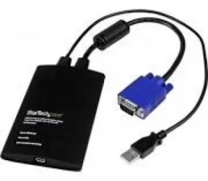 StarTech Kvm Console To Laptop USB 2.0 Portable Crash Cart Adapter With File Transfer