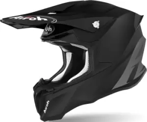 Airoh Twist 2.0 Color Motocross Helmet, black, Size XL, black, Size XL