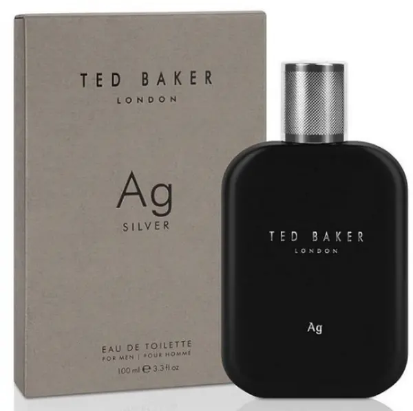 Ted Baker Silver Ag Eau de Toilette For Him 100ml