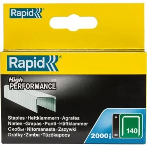 Rapid Type 140 Galvanised Staples 6mm Pack of 2000