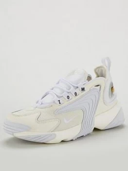 Nike Zoom 2K Trainers - Off White , Off White, Size 5, Women