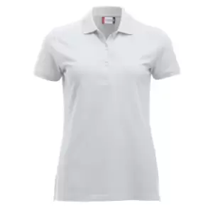 Clique Womens/Ladies Marion Polo Shirt (XS) (White)