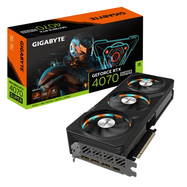 Gigabyte GeForce RTX 4070 SUPER GAMING OC 12GB Graphics Card