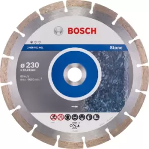 Bosch Standard Stone Diamond Cutting Disc 230mm