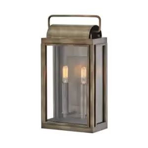 Hinkley Sag Harbor Outdoor Wall Lantern Painted Burnished Bronze, IP44