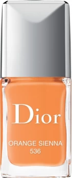 Dior Vernis Couture Colour - Gel Shine Nail Lacquer 10ml 536 - Orange Sienna