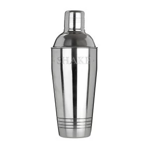 Premier Housewares 750ml Bombay Cocktail Shaker - Stainless Steel