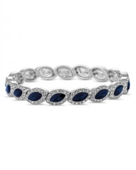 Jon Richard Blue Navette Bracelet