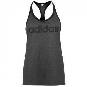 adidas Womens Hi5 Logo Climalite Tank Top - GREY FIVE