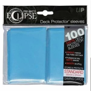 Ultra PRO-Matte Eclipse Sky Blue 100 Standard Sleeves (6 Packs)