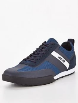 Hugo Boss Matrix Low Trainers Navy Size 6 Men