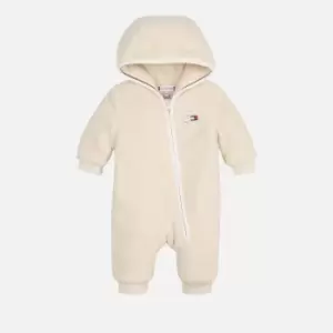 Tommy Hilfiger Babys' Sherpa Coverall - Ancient White - 6 Months