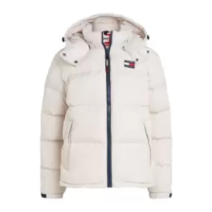 Tommy Jeans Alaska Puffer Jacket Womens - Cream