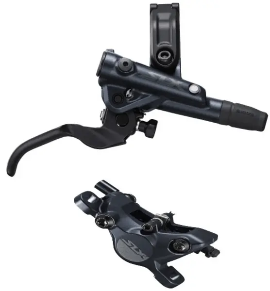 Shimano SLX BR-M7100/BL-M7100 Bled Brake Lever/Post Mount Calliper REAR LEFT Grey