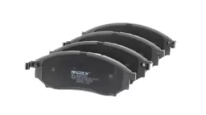 RIDEX Brake pad set 402B0228 Brake pads,Brake pad set, disc brake RENAULT,NISSAN,INFINITI,KOLEOS (HY_),Qashqai / Qashqai +2 I (J10, NJ10)