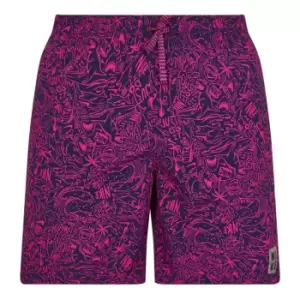 Nike 7 Volley Swim Shorts Mens - Purple