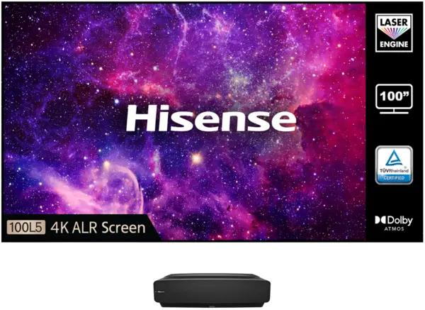 Hisense 80" H80LSAUK Smart 4K Ultra HD Laser TV