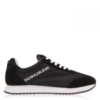 Calvin Klein Jeans Jerrold Lace Nylon Trainers - Black