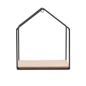 Sass & Belle Jet Black House Shelf