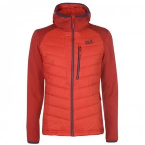 Jack Wolfskin Skyland Hybrid Jacket Mens - Red