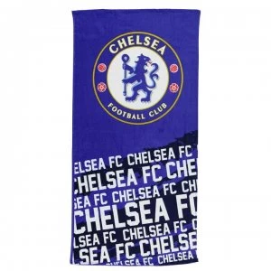 Team Velour Towel - Chelsea