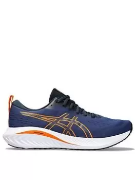 Asics Mens Gel-Excite 10 Running Trainers - Blue, Size 7.5, Men