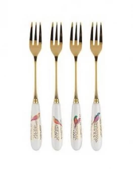 Portmeirion Sara Miller Chelsea Pastry Forks Set Of 4