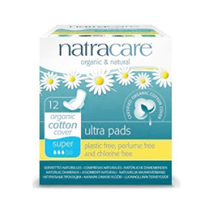 Natracare Natural Ultra Pads Super With Wings - 12s