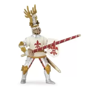 PAPO Fantasy World White Knight Fleur De Lys Figure