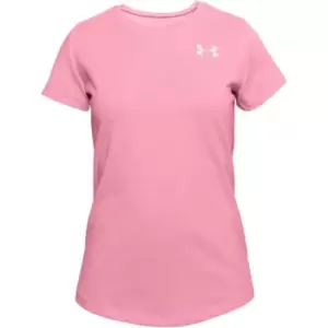 Under Armour Armour Live Crew T-Shirt Junior Girls - Pink