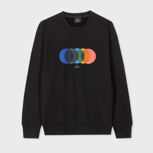 Ps Paul Smith Mens Sweatshirt Circles