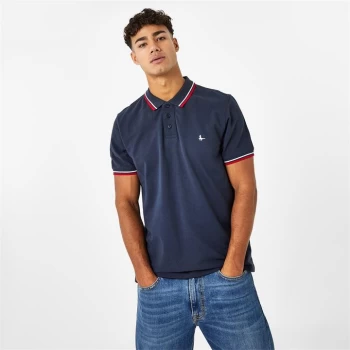 Jack Wills Tipped Polo - Navy