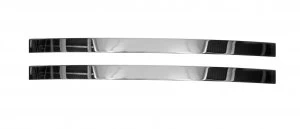 Wickes Sleek Bow Door Handle - Polished Chrome 163mm Pack of 2