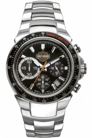 Mens Harley Davidson Chronograph Watch 78B113