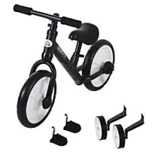 HOMCOM Balance Bike 370-091BK Black